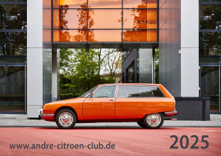 Citroën Kalender des André-Citroen-Clubs 2025